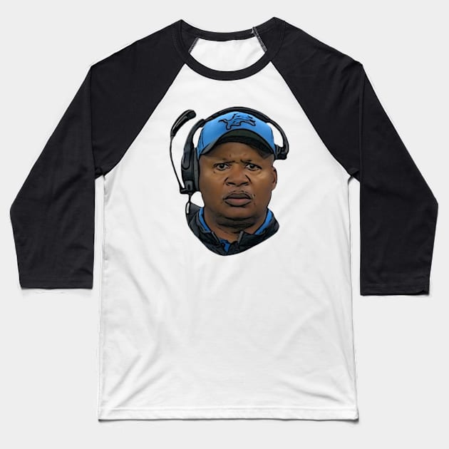 Stink Face Jim Caldwell Baseball T-Shirt by howstark